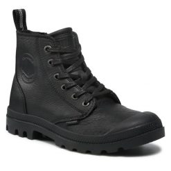 Trapery Palladium. Czarne kozaki damskie Palladium. Za 389.99 zł.
