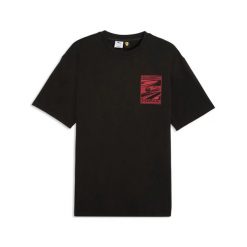 T-shirty Puma Ferrari Graphi. Czarne t-shirty męskie Puma, xs, bez wzorów, sportowe, bez kołnierzyka. Za 225.50 zł.