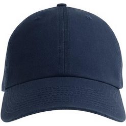 6panelowa Czapka Z Daszkiem Z Bawełny Organicznej Dla Dorosłych Unisex. Niebieskie czapki i kapelusze damskie ATLANTIS, bez wzorów, z bawełny. Za 66.99 zł.