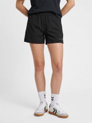 Szorty damskie Hummel Tech. Czarne szorty sportowe damskie Hummel, xl, bez wzorów, z materiału, klasyczne, z standardowym stanem, do piłki ręcznej. Za 228.50 zł.