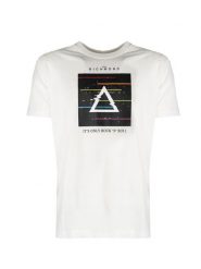 John Richmond T-Shirt | HMP25025TS | Mężczyzna | Biały. Białe t-shirty męskie John Richmond, l, bez wzorów, z bawełny, bez kołnierzyka. W wyprzedaży za 179.00 zł.