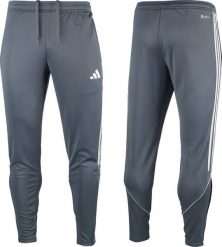 Adidas Spodnie męskie adidas Tiro 23 League szare IB8478 2XL. Szare spodnie sportowe męskie Adidas, m, bez wzorów. Za 174.33 zł.