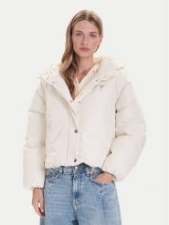 Guess Kurtka zimowa V5BL07 WGLW2 Écru Relaxed Fit. Kurtki damskie Guess, na zimę, xs, z aplikacjami, z syntetyku, bez kaptura. Za 639.99 zł.