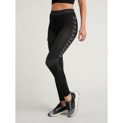 HUMMEL TERMOAKTYNWE legginsy damskie SEAMLESS. Czarne legginsy damskie Hummel, l, bez wzorów. Za 170.50 zł.