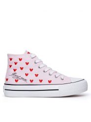 Sprandi Trampki SS24-249DSTC Różowy. Czerwone trampki i tenisówki dziewczęce Sprandi, bez wzorów, z materiału, bez zapięcia. Za 119.99 zł.