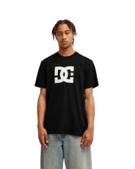 Koszulka z krótkim rękawem dla Mężczyzn DC STAR Czarny. Czarne koszulki sportowe męskie DC Shoes, l, bez wzorów, z bawełny, bez kołnierzyka, bez ramiączek, do biegania. Za 149.99 zł.