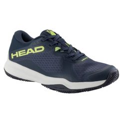 Buty do padla Head Motion Team. Niebieskie buty sportowe męskie Head, bez zapięcia. W wyprzedaży za 430.65 zł.