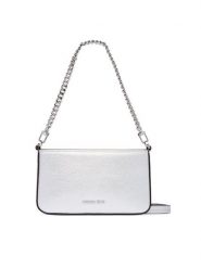 MICHAEL Michael Kors Torebka Bryant 32S5SYTC5M Srebrny. Szare torebki do ręki damskie MICHAEL Michael Kors, bez wzorów, ze skóry, bez dodatków. Za 789.99 zł.