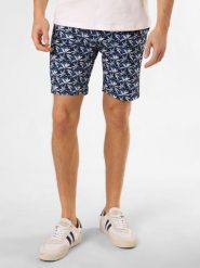 Finshley & Harding London spodenki modułowe Mężczyźni Regular Fit niebieski|biały, 48. Białe szorty męskie Finshley & Harding London, m, bez wzorów, wakacyjne. Za 179.95 zł.
