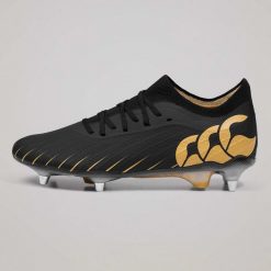 Buty do rugby Canterbury Speed Falcon Elite. Czarne buty sportowe męskie CANTERBURY, bez zapięcia. Za 995.50 zł.
