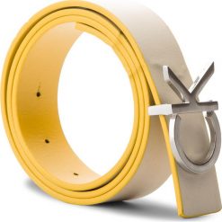 Pasek Damski CALVIN KLEIN - Ck Rev Belt Giftbox K60K604150 75 908. Brązowe paski damskie Calvin Klein, w paski, ze skóry. W wyprzedaży za 249.00 zł.