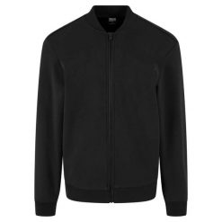 Bluza Urban Classics Cozy College. Czarne bluzy męskie Urban Classics, l, bez wzorów, z bawełny, bez kaptura. Za 206.95 zł.