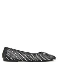 Steve Madden Baleriny Auden SM11003566 Czarny. Czarne baleriny damskie Steve Madden, bez wzorów, z materiału, bez obcasa. Za 329.99 zł.