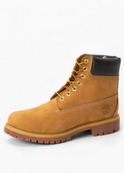 Trapery męskie Timberland 6 INCH LACE UP WATERPROOF BOOT. Brązowe śniegowce i trapery męskie Timberland, biznesowe, bez zapięcia. Za 796.99 zł.