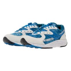 Buty do biegania Męskie Saucony. Niebieskie buty sportowe męskie Saucony, bez zapięcia, do biegania. Za 305.99 zł.