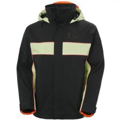 Kurtka narciarska Helly Hansen ULLR D 2.0. Czarne kurtki snowboardowe męskie Helly Hansen, m, bez wzorów, z poliamidu, bez kaptura, narciarskie. Za 982.50 zł.