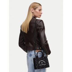 Torebka KARL LAGERFELD. Czarne torebki do ręki damskie KARL LAGERFELD, bez wzorów, klasyczne, bez dodatków. Za 529.99 zł.
