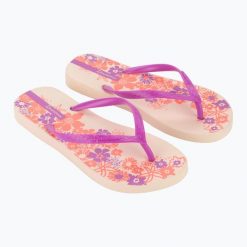 Japonki damskie Ipanema Classic Happy XII. Czerwone klapki damskie Ipanema, bez wzorów, bez obcasa. Za 39.99 zł.