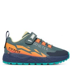 Sneakersy Primigi. Zielone trampki i tenisówki chłopięce Primigi, bez wzorów, z gore-texu, bez zapięcia. Za 329.99 zł.