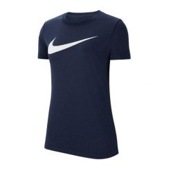 Koszulka Damska Park 20 DriFIT. Niebieskie t-shirty damskie Nike, l, bez wzorów, casualowe, bez kołnierzyka. Za 170.99 zł.