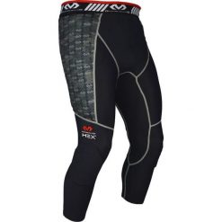Spodnie bramkarskie McDavid Hex Guard 2.0. Czarne spodnie sportowe męskie MCDAVID, s, bez wzorów, z materiału, do piłki nożnej. Za 520.00 zł.