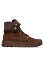 Palladium Trapery 02353-291-M Brązowy. Brązowe śniegowce i trapery męskie Palladium, z materiału, bez zapięcia. Za 419.99 zł.