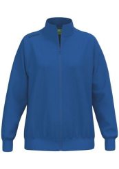 Damska bluza dresowa Erima TS. Niebieskie bluzy damskie Erima, uniwersalny, bez wzorów, z bawełny, bez kaptura. Za 211.95 zł.