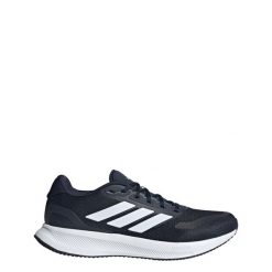 Buty Runfalcon 5 Running. Białe obuwie sportowe damskie Adidas, bez wzorów, do biegania. Za 259.00 zł.