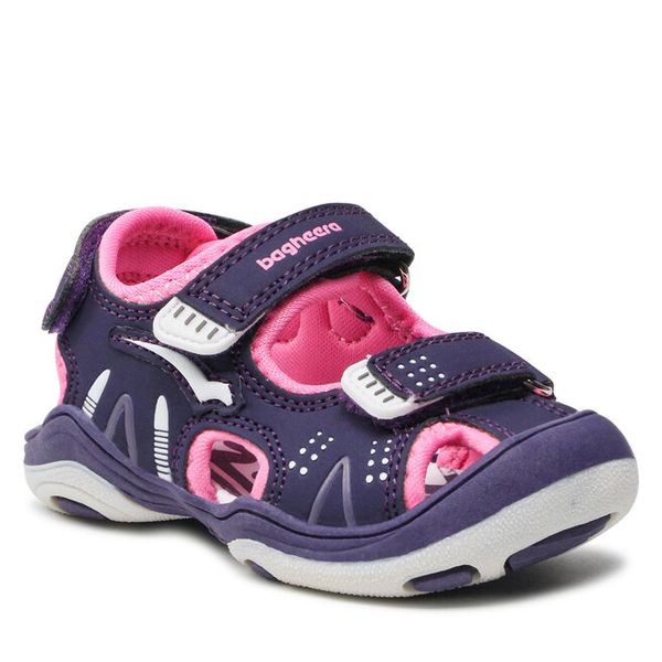 Sandały Bagheera. Fioletowe sandały dziewczęce Bagheera, bez zapięcia. Za 150.00 zł.