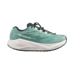 Obuwie Biegi gravelowe Kobiety AERO BLAZE 4 GRVL GTX. Zielone obuwie sportowe damskie Salomon, bez wzorów, z gore-texu, do biegania. Za 689.00 zł.