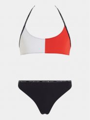 Tommy Hilfiger Strój kąpielowy UG0UG00718 Biały. Białe stroje kąpielowe dla dziewczynek Tommy Hilfiger, bez wzorów, z syntetyku. Za 129.99 zł.