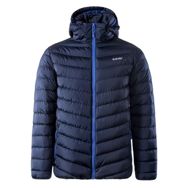 Męska Kurtka Michos. Niebieskie kurtki męskie Hi-tec, m, bez wzorów, z materiału, z kapturem. Za 342.99 zł.