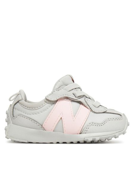 New Balance Sneakersy NW327WP Szary. Szare buty sportowe dziewczęce New Balance, bez wzorów, z materiału, bez zapięcia. Za 167.99 zł.