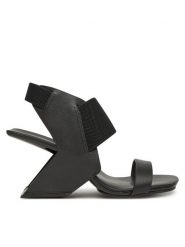 United Nude Sandały Loop Reiki Hi 109100116 Czarny. Czarne sandały damskie United Nude, bez wzorów, ze skóry, bez obcasa, na koturnie, bez zapięcia. Za 839.99 zł.