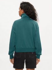 Tommy Jeans Bluza Varsity DW0DW17783 Zielony Regular Fit. Zielone bluzy damskie Tommy Jeans, m, bez wzorów, z jeansu, bez kaptura. Za 649.99 zł.