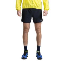 Szorty Rossignol Sapa. Niebieskie krótkie spodenki sportowe męskie Rossignol, m, bez wzorów, z materiału, do biegania. Za 372.50 zł.