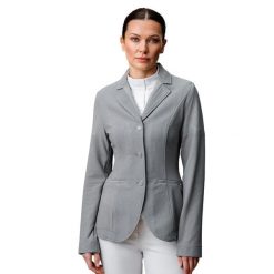 Damska kurtka konkursowa Horseware Alessandro Albanese® Platinum MotionLite™. Szare kurtki damskie HORSEWARE IRELAND, l, bez wzorów, z materiału, bez kaptura. Za 760.50 zł.