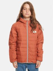 Quiksilver Kurtka przejściowa Scaly Jckt EQBJK03275 Pomarańczowy Regular Fit. Brązowe kurtki i płaszcze dla chłopców Quiksilver, bez wzorów, z syntetyku, bez kaptura. Za 169.99 zł.