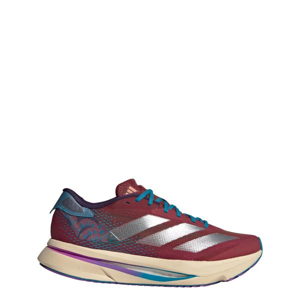 Buty Adizero SL2 Running. Białe obuwie sportowe damskie Adidas, bez wzorów, z gumy, do biegania. Za 448.15 zł.