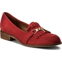 Lordsy SOLO FEMME - 96618-05-G13/000-03-00 Czerwony. Czerwone mokasyny damskie Solo Femme, z materiału. W wyprzedaży za 239.00 zł.