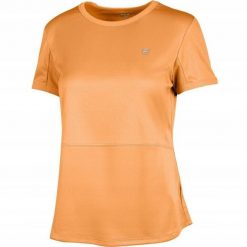 Koszulka tenisowa Fila T-Shirt Paloma. Brązowe koszulki sportowe damskie Fila, xs, bez wzorów, z materiału, bez kołnierzyka, bez ramiączek, tenisowe. Za 229.99 zł.