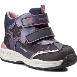 Śniegowce GEOX - B N.Gulp G.B Abx C B741FC 000BC C0965 Navy/Dk Pink. Buty zimowe dziewczęce marki Geox. W wyprzedaży za 209.00 zł.