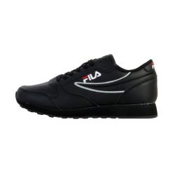 Buty sportowe Sneakersy damskie, Fila Orbit Low Wmn. Czarne obuwie sportowe damskie Fila, bez wzorów, z materiału, trekkingowe. Za 216.00 zł.