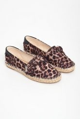 Espadryle damskie z motywem zwierzęcym LIU JO. Espadryle damskie Liu Jo, bez wzorów, bez obcasa, na koturnie, bez zapięcia. Za 359.00 zł.