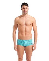 Spodenki kąpielowe męskie Arena Allover Swim Low Waist Short. Niebieskie kąpielówki męskie Arena, m, bez wzorów, krótkie. Za 179.99 zł.
