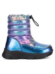 Nelli Blu Śniegowce CF2914-1 Fioletowy. Fioletowe buty zimowe dziewczęce Nelli Blu, z materiału, bez zapięcia. Za 129.99 zł.