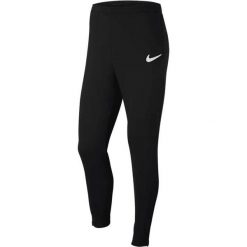Spodnie do piłki nożnej męskie Nike Park 20 Fleece. Czarne szorty męskie Nike, m, bez wzorów, z dresówki. Za 211.45 zł.