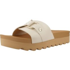 Sandały REEF VISTA HI SADIE Beżowy. Brązowe sandały damskie Reef, bez wzorów, z syntetyku, bez obcasa, bez zapięcia. Za 275.99 zł.