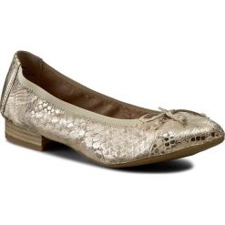 Baleriny CAPRICE - 9-22159-28 Gold Mettalic 943. Baleriny damskie marki Caprice. W wyprzedaży za 179.00 zł.