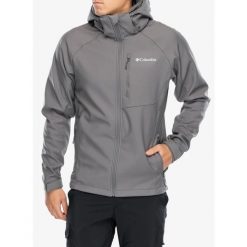 Kurtka softshell męska Columbia Cascade Ridge III Softshell. Szare kurtki sportowe męskie Columbia, m, bez wzorów, z softshellu, trekkingowe. Za 450.99 zł.